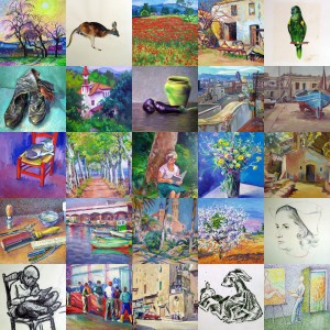 gubianas collage4 300x300 Jaime Gubianas Jovés un artista que decidió permanecer en el anonimato