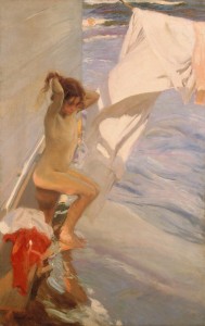 sorolla antes del bano 189x300 Sotheby´s subasta obra de los Maestros de la pintura española de los siglos XIX y XX