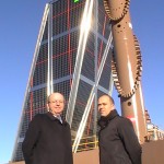 Obelisco Caja Madrid, LOGOPRESS