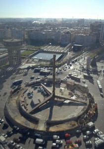 vista-aerea Obelisco Caja Madrid