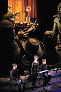 El Retablo de Maese Pedro. Foto Ricardo Bofill, cedida Teatro Real El Retablo de Maese Pedro. Foto Ricardo Bofill, cedida Teatro Real