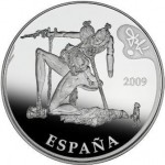 Moneda colección, 50€, óleo El espectro del sex-appeal