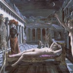 Delvaux 150x150 Tormento y éxtasis en el Thyssen y Fundación Caja Madrid con Lágrimas de Eros 