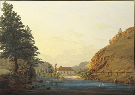 El Molino Real en el llano de Plauen - 1802-1803- P