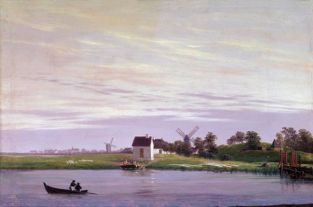 En el Ryk en Greifswald..... Ca.1822-23