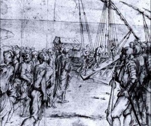 La expulsión de los moriscos. Carducho. Museo del Prado. Madrid