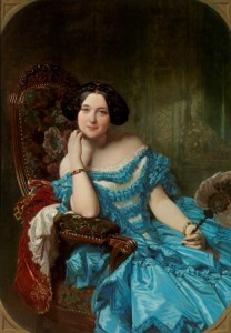 Federico de Madrazo. Amalia de Llano y Dotres, condesa de Vilches. Siglo XIX. Museo del Prado