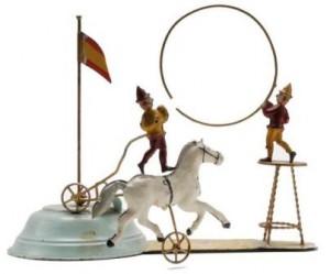 Malabaristas, juguete Circo, Museo del Traje