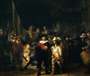 LaRondaDeNoche-Rembrandt-Rijksmuseum