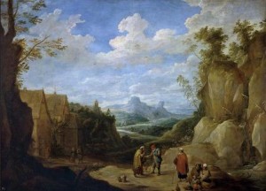 6. Paisaje con gitanos, Teniers