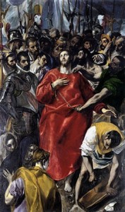 El expolio del Greco. Antes restauración procedente de la Catedral de Toledo. Prado