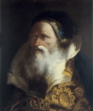 Tiepolo - Retrato de anciano barbado