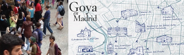 Mapa Goya Museo del Prado-Logopress