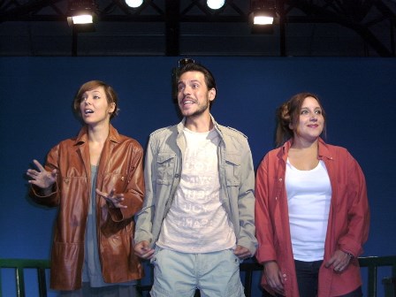 Teatro del Ferrocarril, Lara de Miguel, Carmen Oveja y Raúl Peñalba