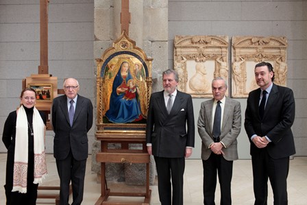 Rueda de prensa de la adquisición de obra de Fra Angélico por el Museo del Prado