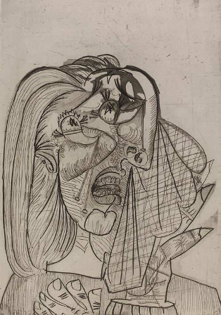 Subasta Sothebys, La Femme Qui Pleure de Pablo Picasso -est. £500.000-700.000-