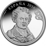 moneda 10 € Goya