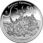 moneda 50 € Goya, aquelarre