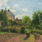 Camille Pissarro. El jardín del pintor en Eragny,