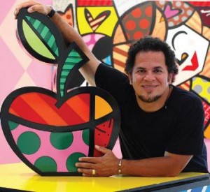 El Pop de Romero Britto llena de color el Hotel Silken Puerta América -  Revista de Arte - Logopress