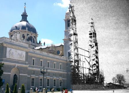 Proceso de edificación de la Catedral de La Almudena