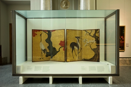 facil de manejar Marinero Hacer Últimos días para ver los biombos japoneses en el Prado - Revista de Arte -  Logopress