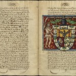 Escudo. Exposición Primus circumdedisti me. La carta de Juan Sebastián Elcano. 1522 Archivo General de Indias