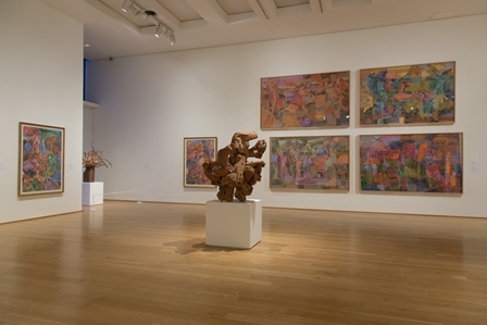 Homenaje a los artistas vascos del Grupo Gaur en el Museo de Bellas Artes de Bilbao