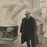 Auguste Rodin en el taller. Creative Commons