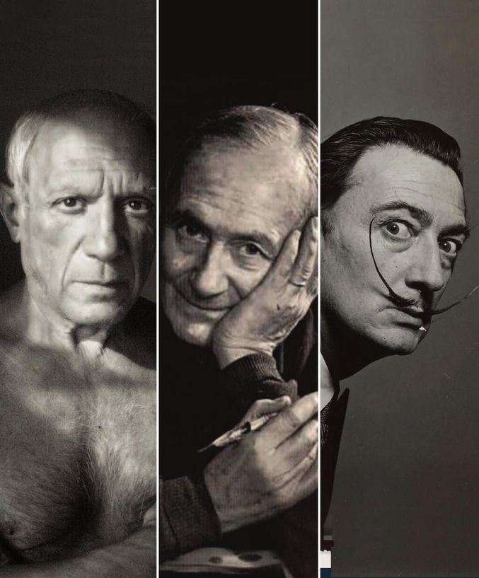 Resultado de imagen de Muestra "Picasso, MirÃ³ y DalÃ­"