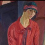 Daniel Vázquez Díaz_Mujer de rojo (1931) – copia