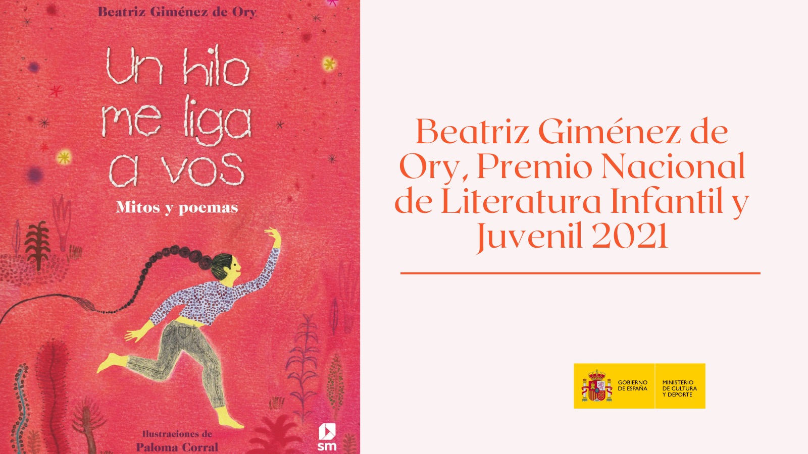 botón Lo anterior Lada Beatriz Giménez, Premio Nacional de Literatura Infantil y Juvenil 2021 -  Revista de Arte - Logopress